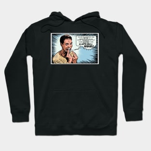 Stu Macher Scream Movie Comic Adaption Panel Art Hoodie